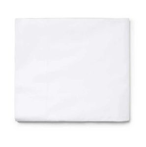 Simply Celeste White King Flat Sheet by Sferra