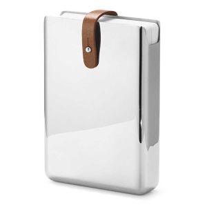 Sky Card Game Leather & Stainless Steel by Georg Jensen