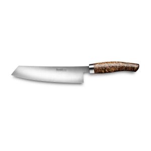 Soul Chef's Knife 180 Karelian Birch Burl by Nesmuk