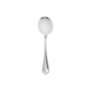Spatours Silverplate Cream Soup Spoon by Christofle