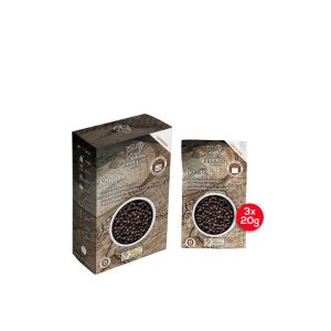 Spices Kampot Black Pepper, 60g, Cambodia, Box Of 3 X 20g Sachets by Peugeot