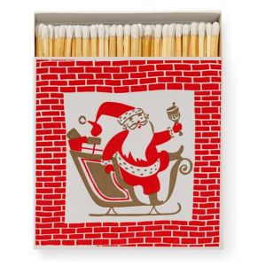 Square Matches Father Christmas by Archivist Gallery