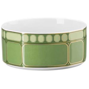 Swarovski Signum Cereal Bowl Fern Green by Rosenthal