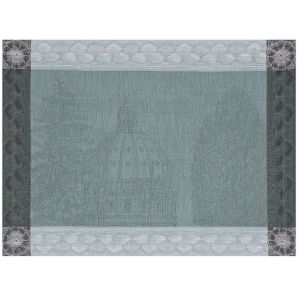 Symphonie Baroque Smoke Placemat by Le Jacquard Francais