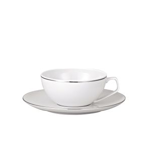 Tac 02 Platinum Tea Cup, Low - Import - 8 Ounce by Rosenthal