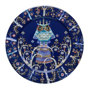 Taika Blue Dinner plate by Iittala