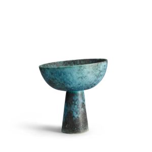 Terra Bronze Bowl On Stand - Small by L'objet