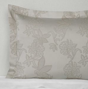 Tivoli Taupe Boudoir Sham by Sferra