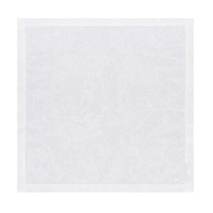 Tivoli White Napkin by Le Jacquard Francais