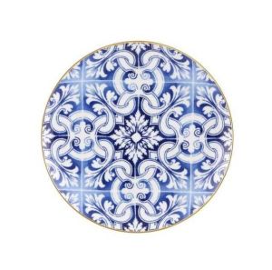 Transatlantica Tile Dinner Plate by Vista Alegre