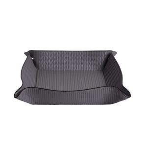 Trinket Tray Square Firenze Dark Grey by Pinetti