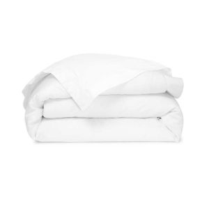 Triomphe Blanc Duvet Cover King by Yves Delorme