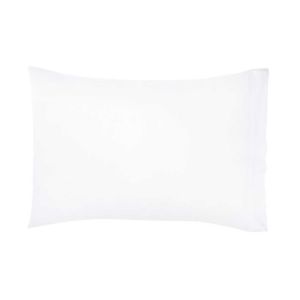 Triomphe Blanc Pillowcase Standard (Single) by Yves Delorme