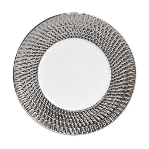 Twist Platinum Bread And Butter Plate by Bernardaud