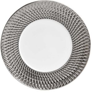 Twist Platinum Salad Plate by Bernardaud