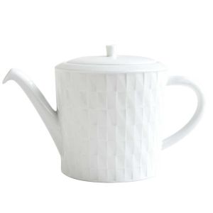 Twist White Hot Beverage Server by Bernardaud