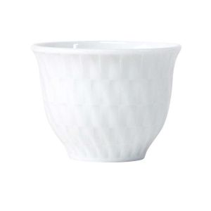 Twist White Mini Tumbler by Bernardaud