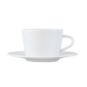 Twist White Tea Cup Only by Bernardaud