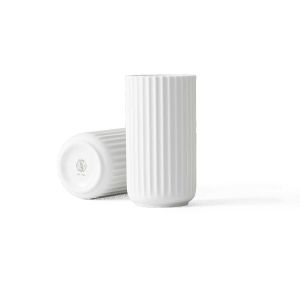Vase White Porcelain 6.1in by Lyngby Porcelain