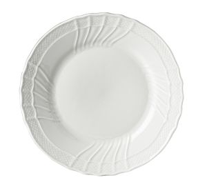 Vecchio White Bread Plate by Richard Ginori
