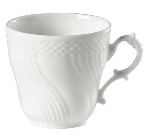 Vecchio White Coffee Cup by Richard Ginori