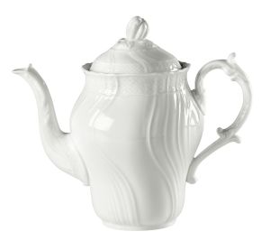 Vecchio White Coffee Pot by Richard Ginori