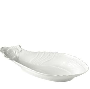 Vecchio White Shell Dish by Richard Ginori