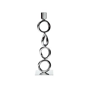 Vertigo Candlestick, 4 Rings by Christofle