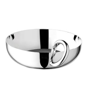 Vertigo Round Bowl by Christofle