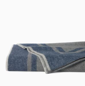Viletta Navy/Lunar - Throw by Sferra