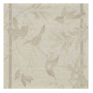 Voliere Beige Napkin by Le Jacquard Francais