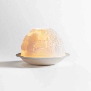 Votivelight With LED Chateaux Of The Loire by Bernardaud