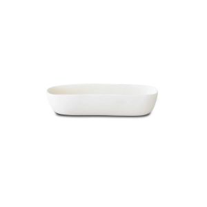 Sculpt Deep Platter White by Tina Frey