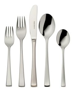 York Stainless 5-Piece Place Setting by Robbe & Berking