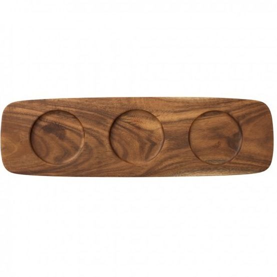 Villeroy & Boch Artesano Original Wood Tray For Dip Bowls 1041308059
