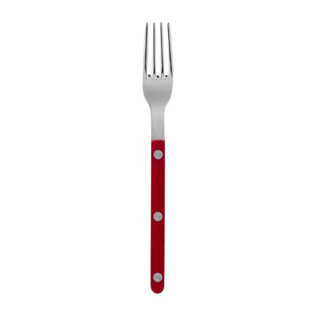 Sabre Bistrot Burgundy dessert/salad fork  BO-BU-9