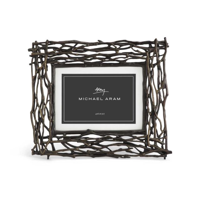 Michael Aram Butterfly Ginkgo Frame Oxidized 112001
