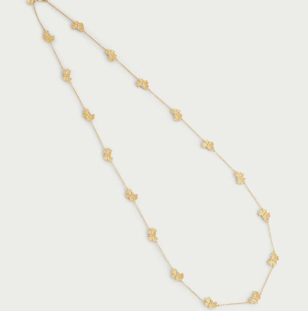 Anabel Aram Butterfly GOLD LONG STATION NECKLACE 13020108823
