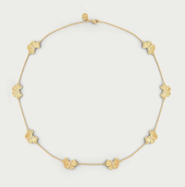 Anabel Aram Butterfly GOLD GOLD STATION NECKLACE 13021100423