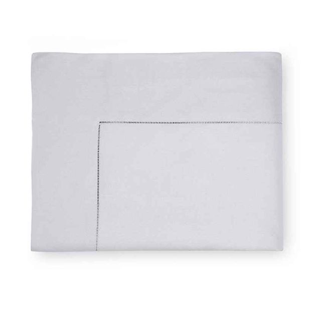 Sferra CELESTE TIN FULL QUEEN FLAT SHEET 96X114 3990FQFLTIN