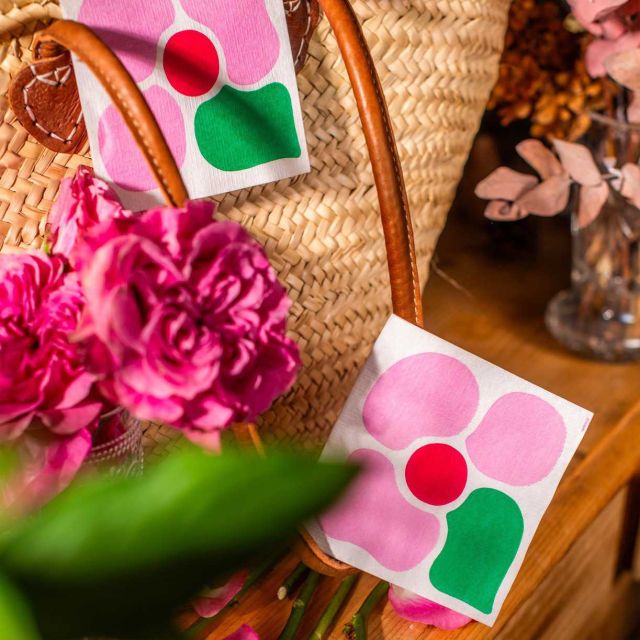 Francoise Paviot Cocktail Napkins  