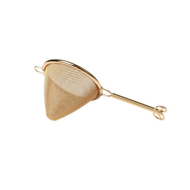 Japanese Bar Tools COCKTAIL STRAINER CONICAL MESH STRAINER GOLD JAN4521540223842G