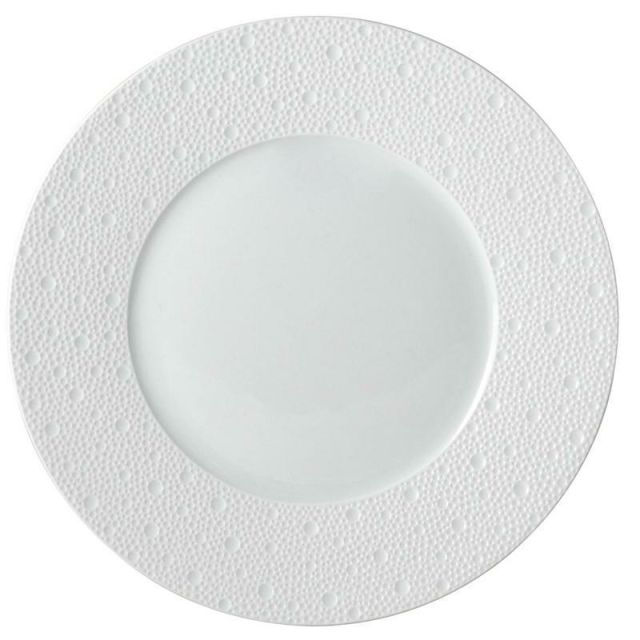 Bernardaud Ecume White  Dinner Plate 0733-20249