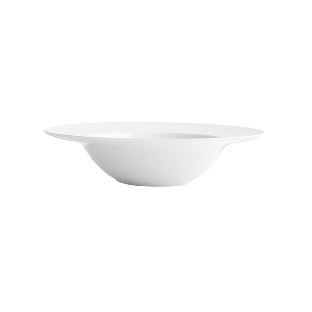 Bernardaud ECUME WHITE RIM SOUP-9in 0733-21896