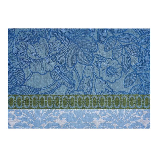 Le Jacquard Francais Escapade Tropicale  Blue Placemat 29404