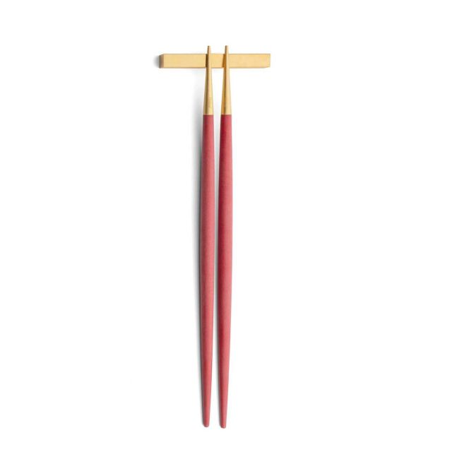 Cutipol Goa Red Gold Chopstick Set GO.29RGB