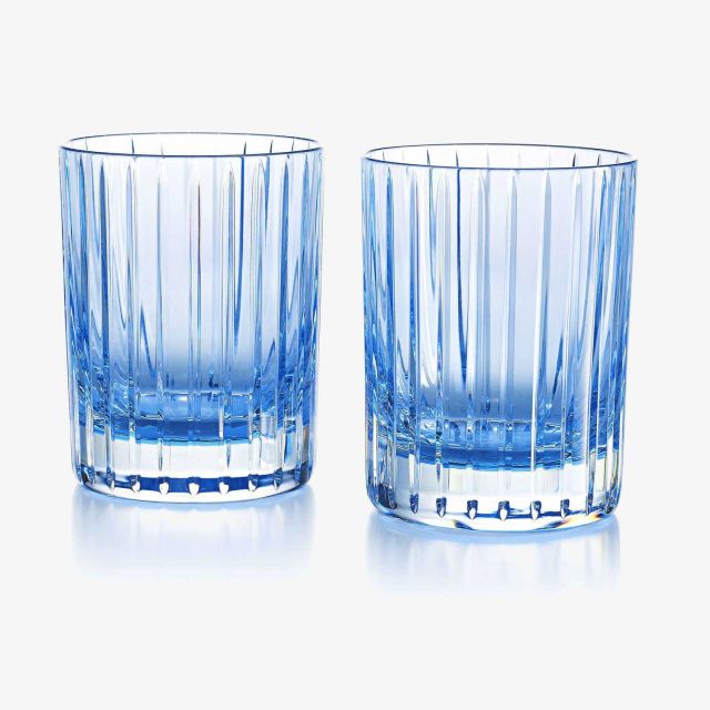 Baccarat Harmonie Tumbler 2 Blue X2 2817338