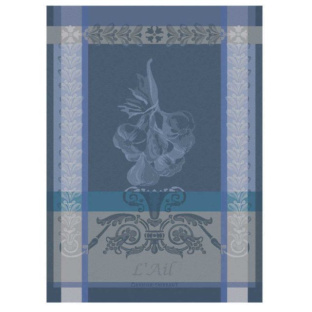Garnier Thiebaut Kitchen Towel Ail Ardoise 31414
