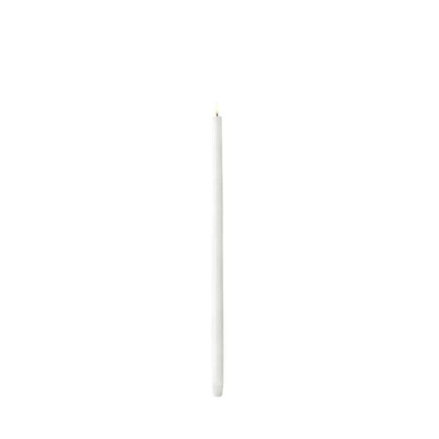 Uyuni LED Tall Taper Candle White Single Candle 55cm UL-TA-NW02355