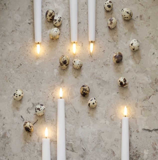 Uyuni LED Taper Candle  